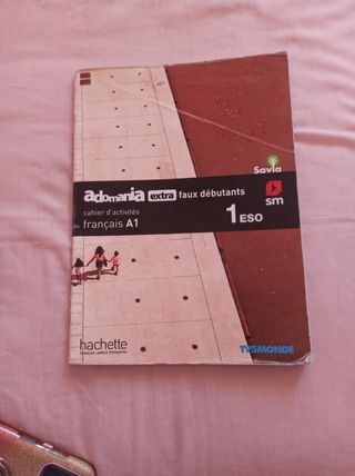 Français. Adomania, extra faux débutants. 1 ESO...