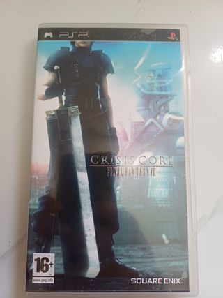 Crisis Core Final Fantasy VII PSP Caja y Manual