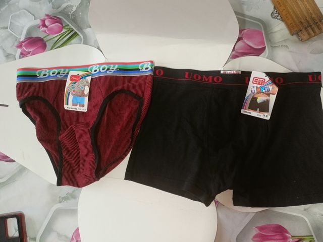 Slip e boxer bambino taglia 14-16