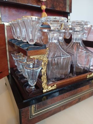 Cave à Liqueurs (Licorera) francesa Napoleón III