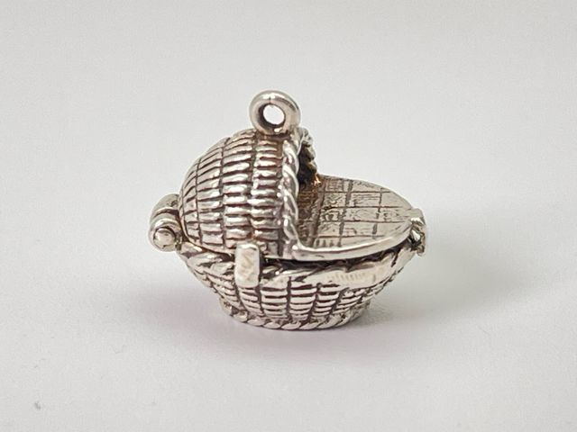 Colgante / charm mecánico en plata