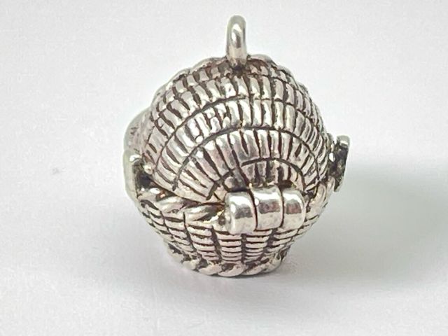 Colgante / charm mecánico en plata