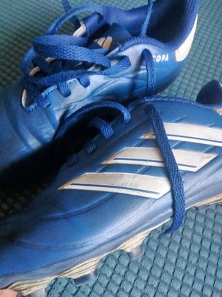 Botas de fútbol niño (Adidas Copa Azul)
