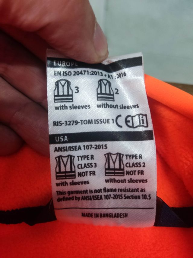 Chaqueta Softshell Portwest Naranja