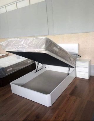 Canapé abatible de madera