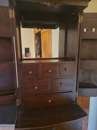 Mueble Joyero Giratorio con Espejo Vestidor