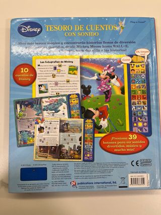 TESORO DE CUENTOS CON SONIDO DISNEY SD TREASURY