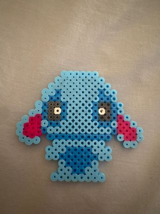 Figura de perlas azul