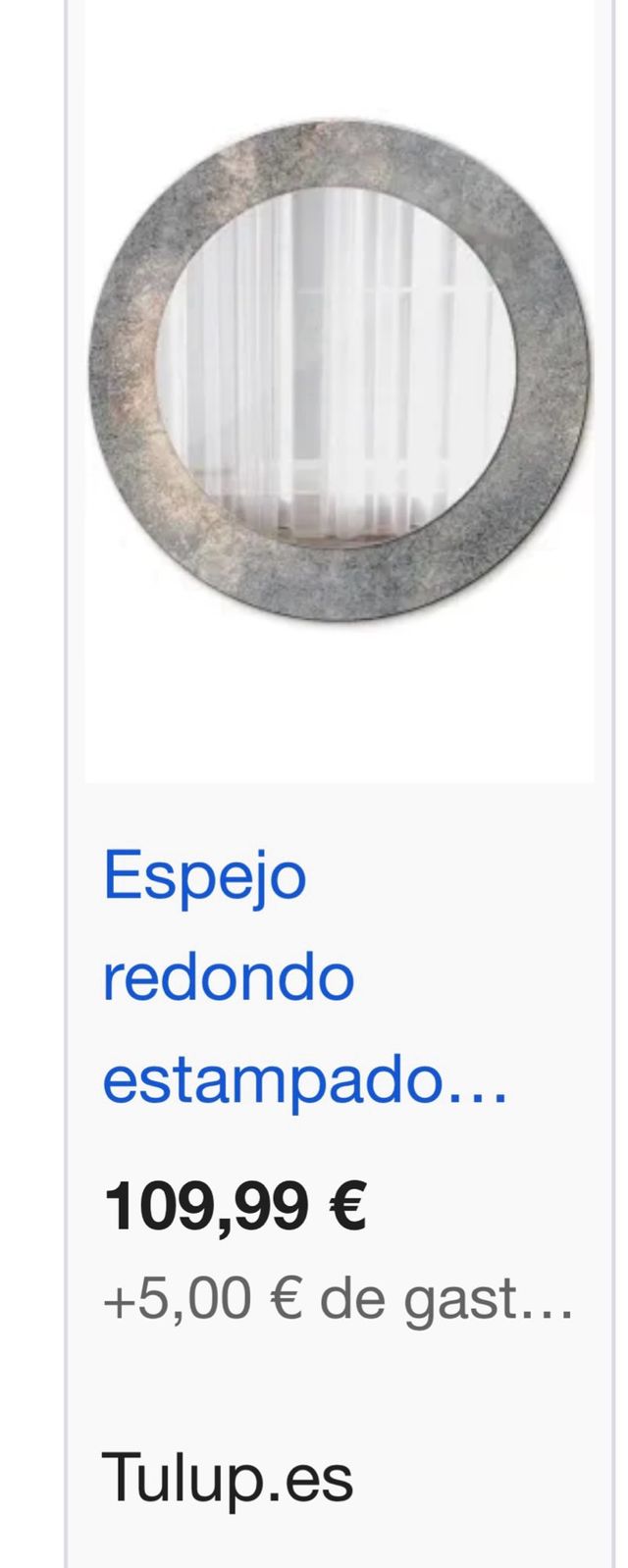 Espejos Redondos Metal