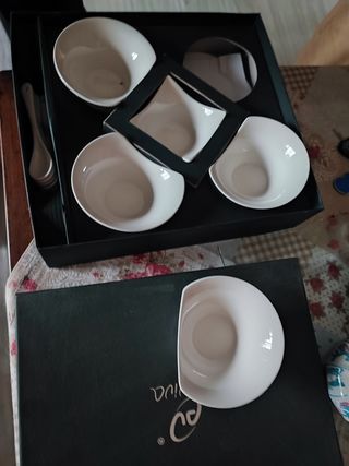 Set 4 Coppette Gelato Porcellana