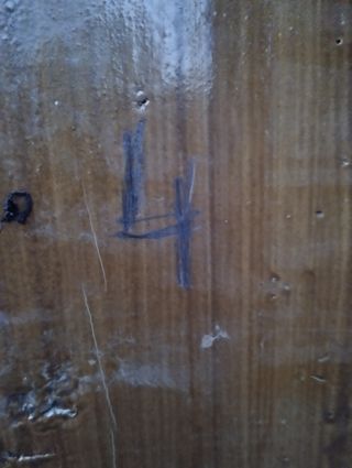 Pareja de puertas antiguas de madera