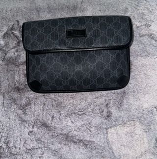 Riñonera Gucci Negra Original