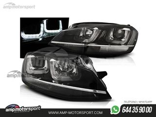 FAROS DELANTEROS LUZ DIURNA U TYPE PARA VOLKSWAGEN GOLF MK7