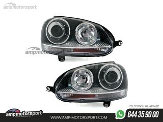 FAROS DELANTEROS XENON LOOK GTI PARA VOLKSWAGEN GOLF / VARIANT / JETTA MK5