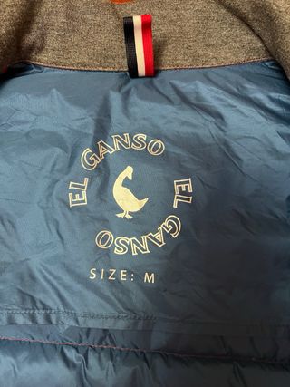 Chaleco El Ganso plumífero Talla M.