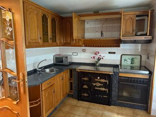 Cocina de carbón y leña