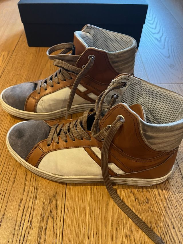Hogan Rebel Sneakers Marroni Grigie man size 6 1/2