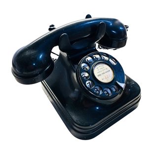 Teléfono baquelita.