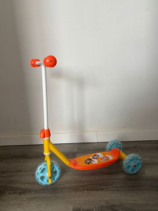 Patinete Patrulla Canina 3 ruedas