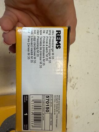 Mordazas REMS para tubo inox