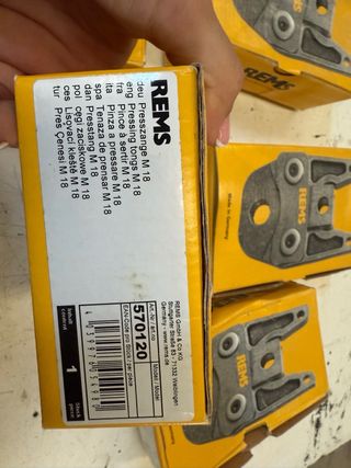 Mordazas REMS para tubo inox