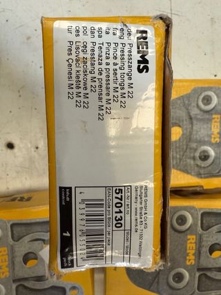 Mordazas REMS para tubo inox