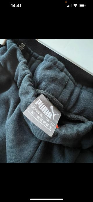 Pantalón chándal Puma negro