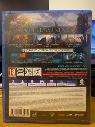 Assassin's Creed Mirage y Valhalla PS4 