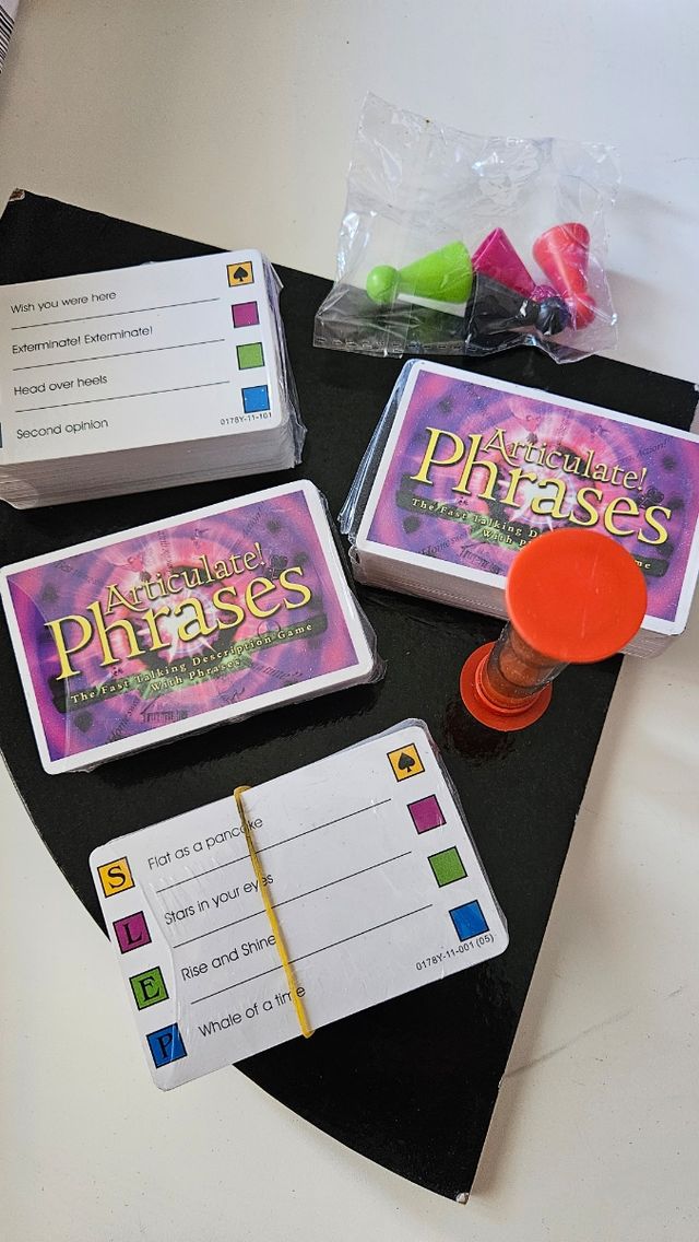 Articolato! Frasi in inglese per giochi da tavolo