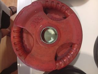 Se vende pareja de discos de 5 kg