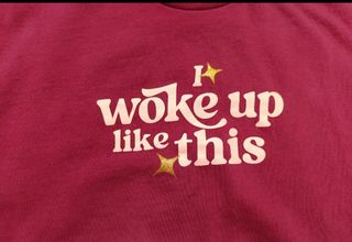 Sudadera Mr Wonderful I woke up like this Talla XL