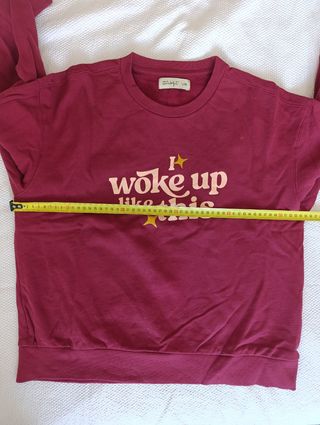 Sudadera Mr Wonderful I woke up like this Talla XL