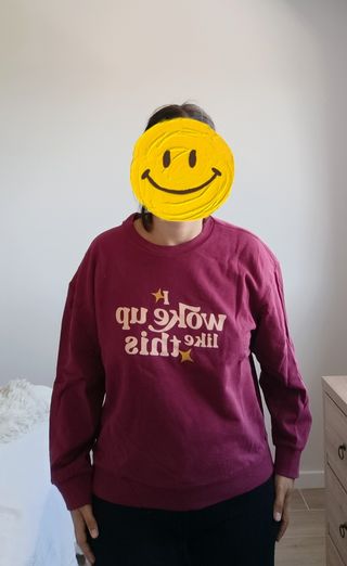 Sudadera Mr Wonderful I woke up like this Talla XL