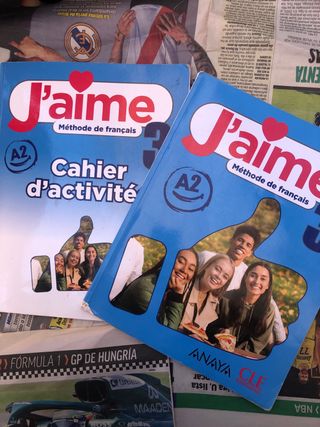 libro de 3 eso frances cahier y libro normal