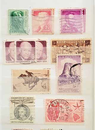 Lote Sellos USA 1902-1990