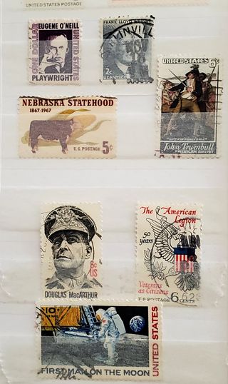 Lote Sellos USA 1902-1990