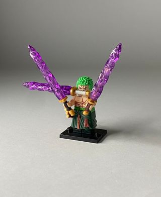 Zoro 3 swords style - Figurine Type Lego One Pie 
