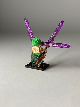 Zoro 3 swords style - Figurine Type Lego One Pie 