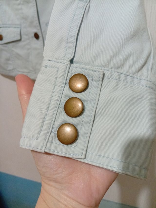 Giacca da motociclista Y2K Sfera Azzurra Taglia S 