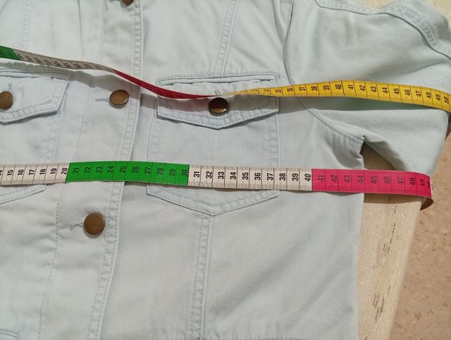 Giacca da motociclista Y2K Sfera Azzurra Taglia S 