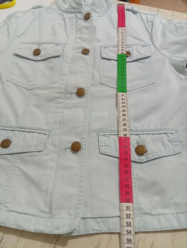 Giacca da motociclista Y2K Sfera Azzurra Taglia S 