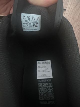Zapatillas Puma Smash V2 L Negras