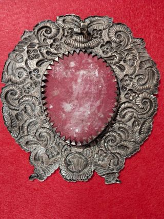 Relicario 24cm. antiguo San Martín de Porres