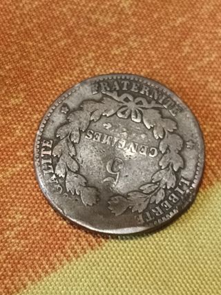 Moneta Francia 1876