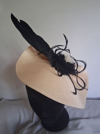 Tocado/pamela boda, fiesta, ceremonia, evento