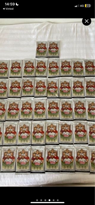 Sobres de cromos Topps Champions League 6 CROMOS