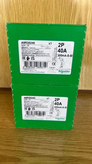Interruptor Diferencial Schneider 2P40A 300mA-S-SI