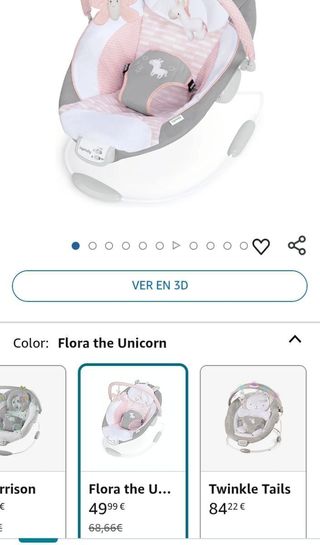 Ingenuity, Hamaca Mecedora para Bebé 
