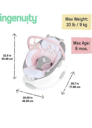 Ingenuity, Hamaca Mecedora para Bebé 