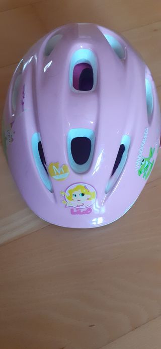Casco bici infantil rosa